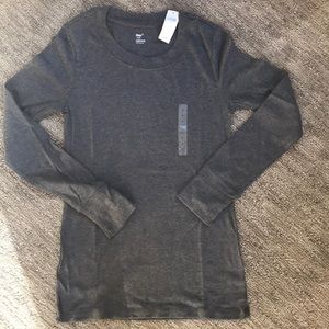 Gap Supersof Gray Long-Sleeved T-shirt